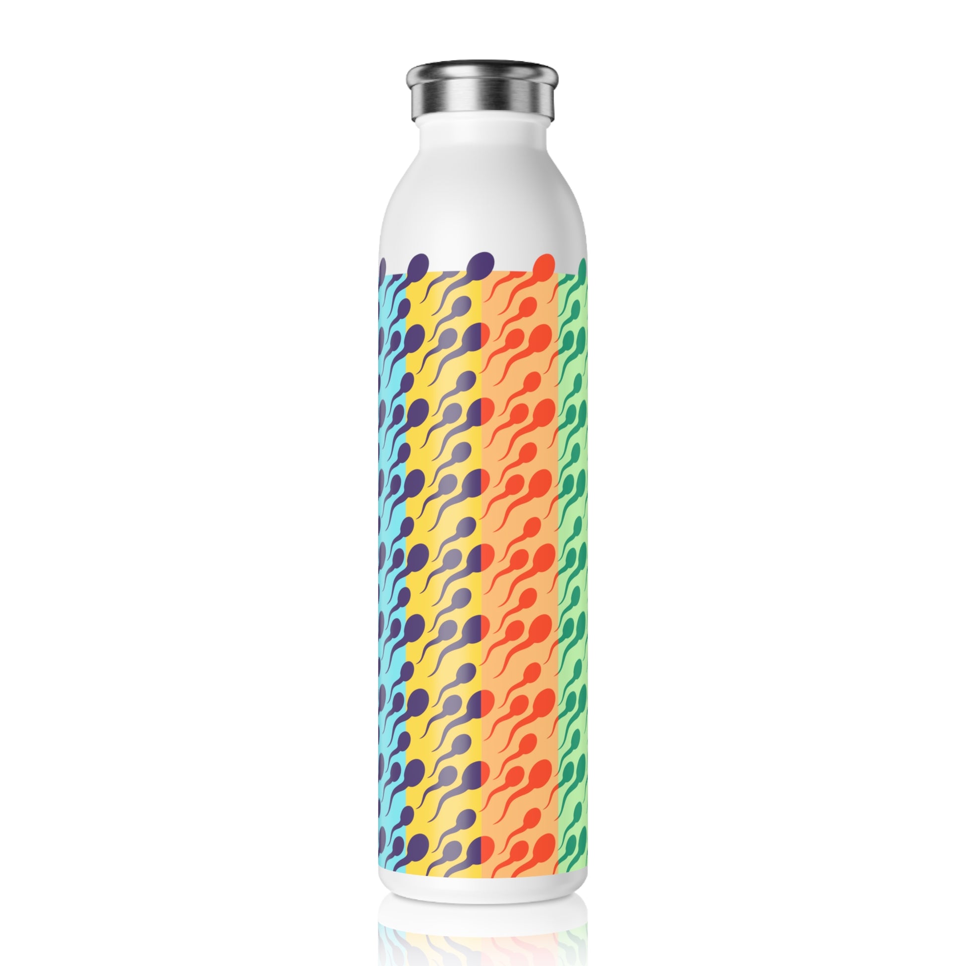 Vibrant Swimmers Water Bottle