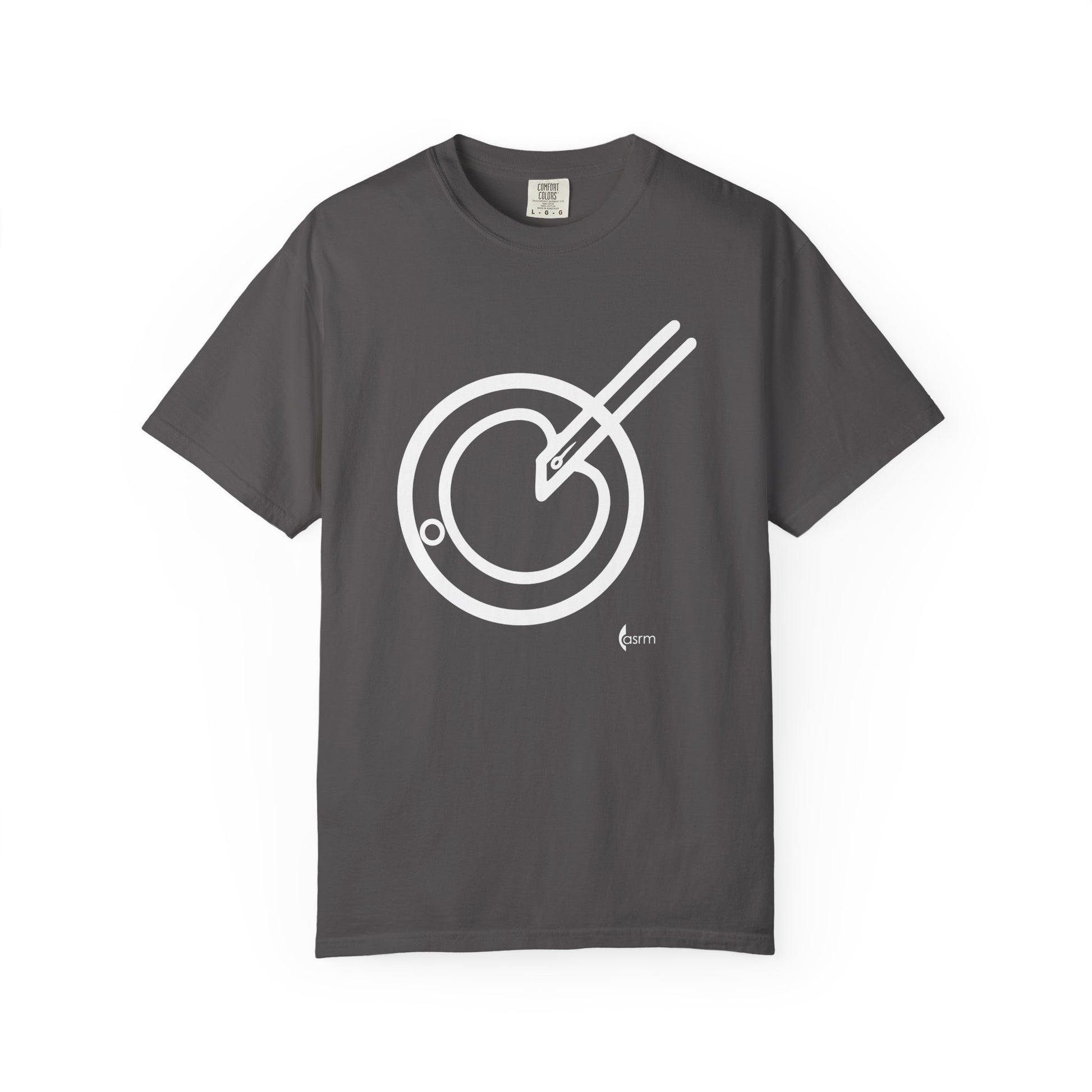 The Embryologist Definition Tee front shown in graphite