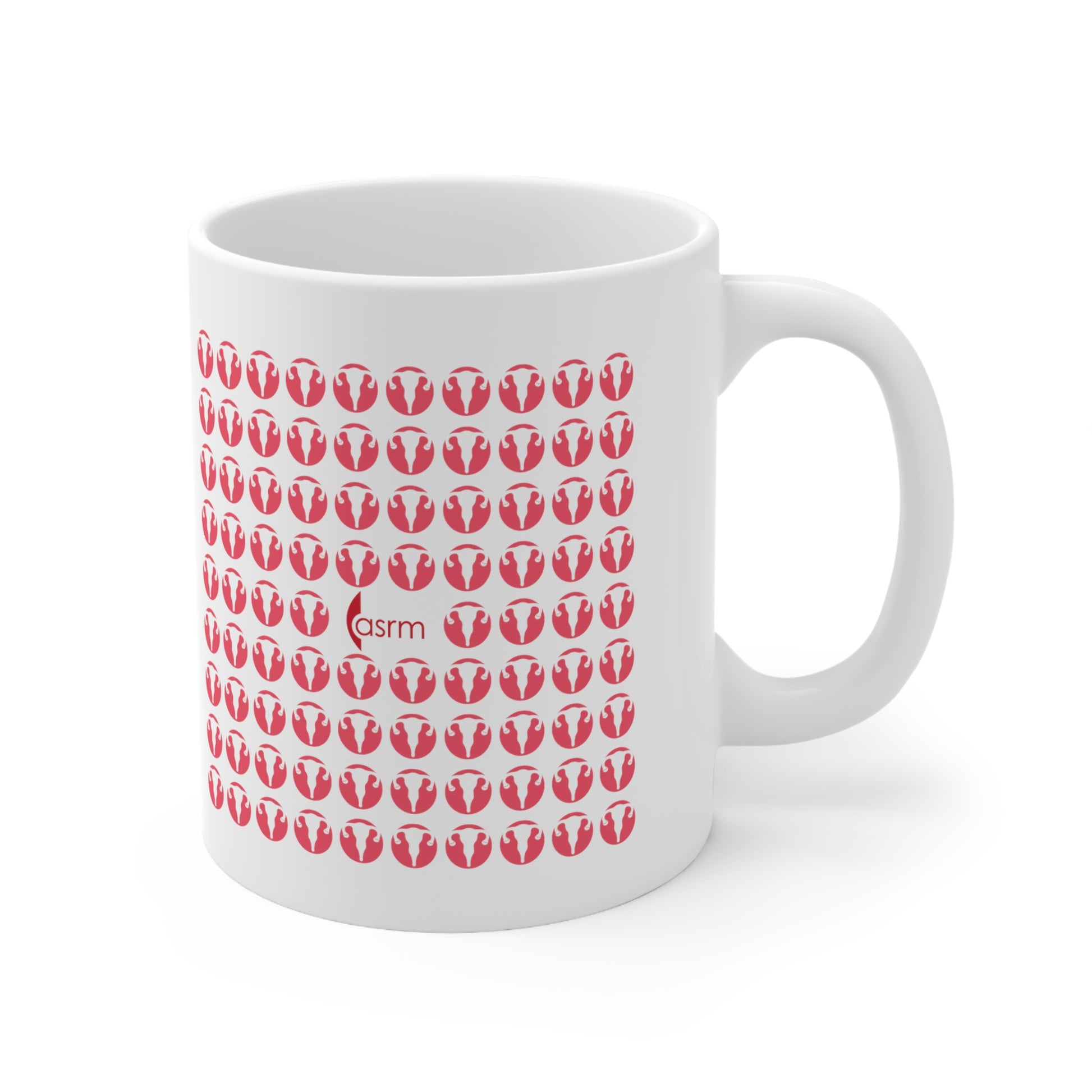 Chloe the Cuterus White Glossy Mug Modeled Handle Right