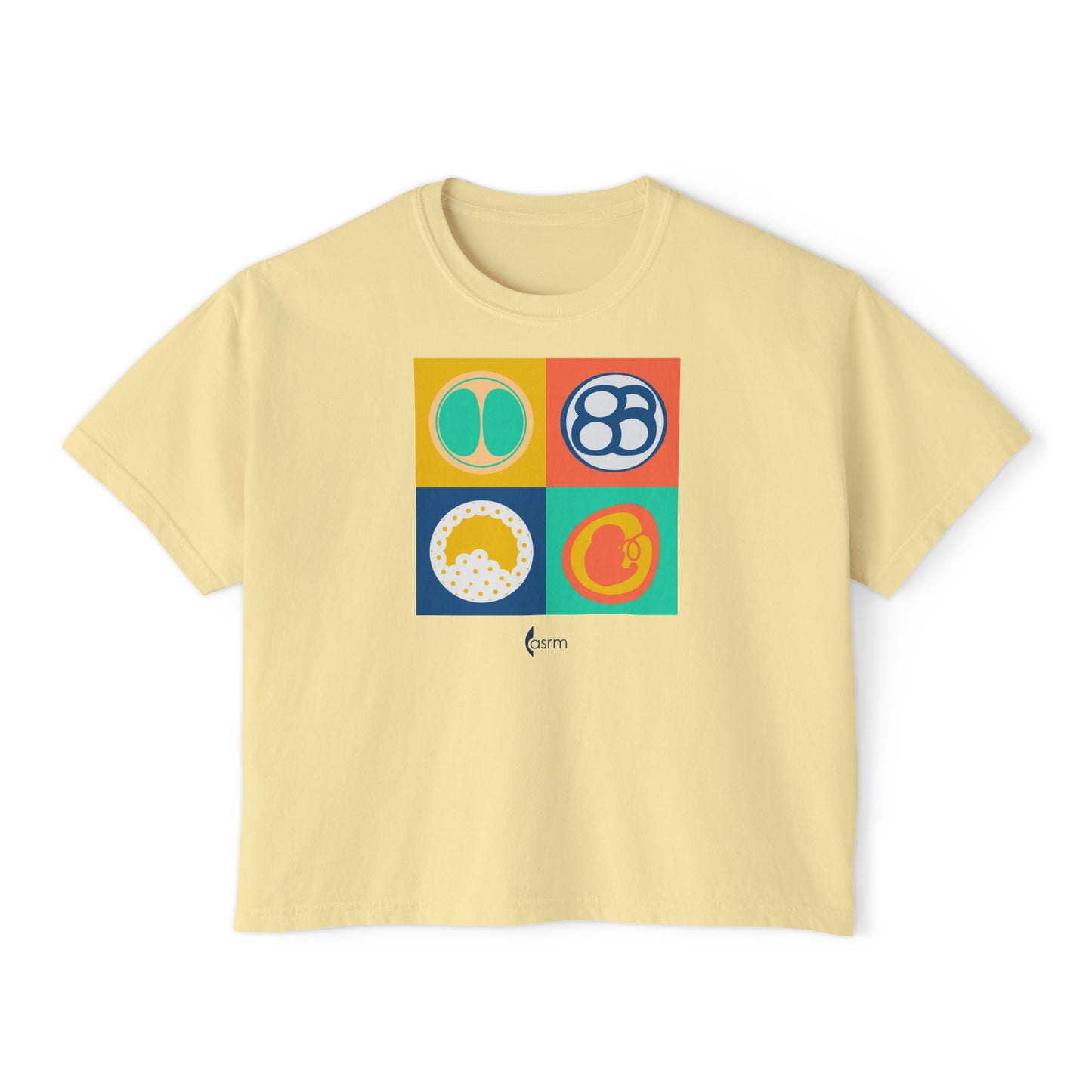 "Colorful Beginnings" Women's Boxy Tee
