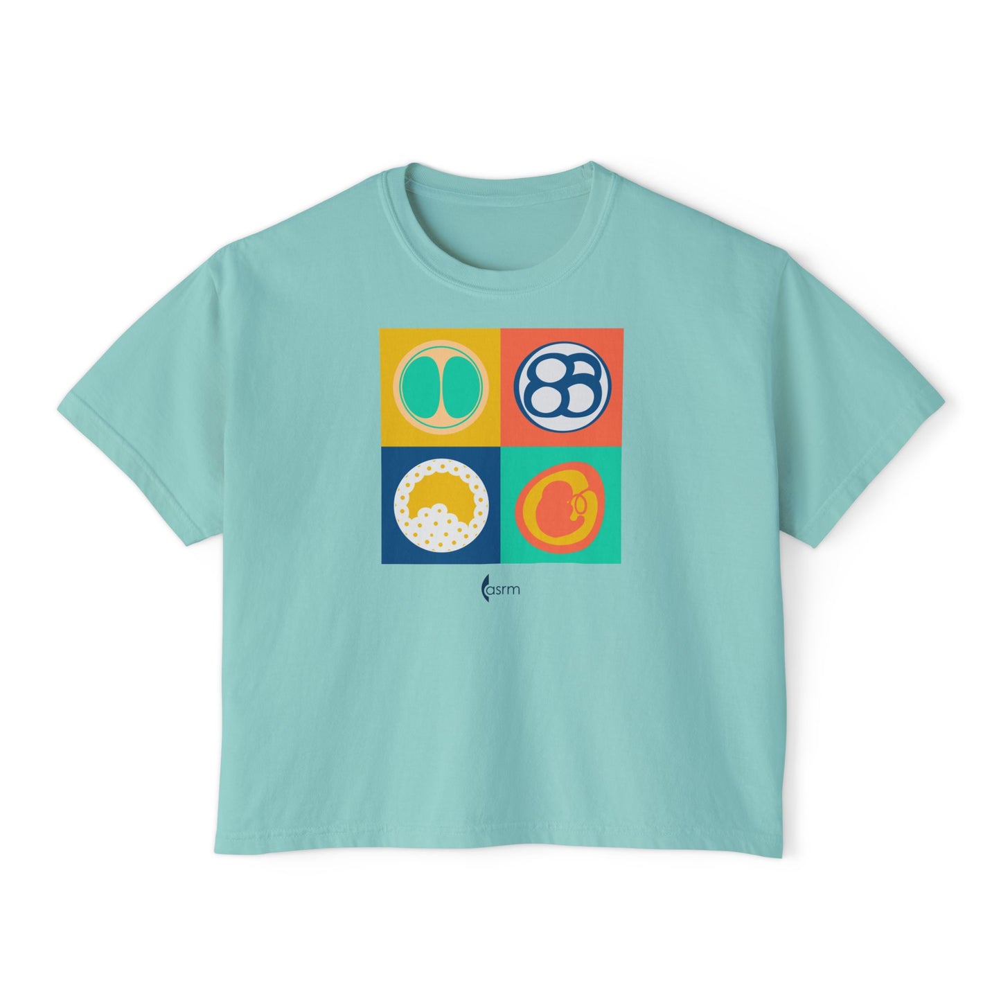 "Colorful Beginnings" Women's Boxy Tee