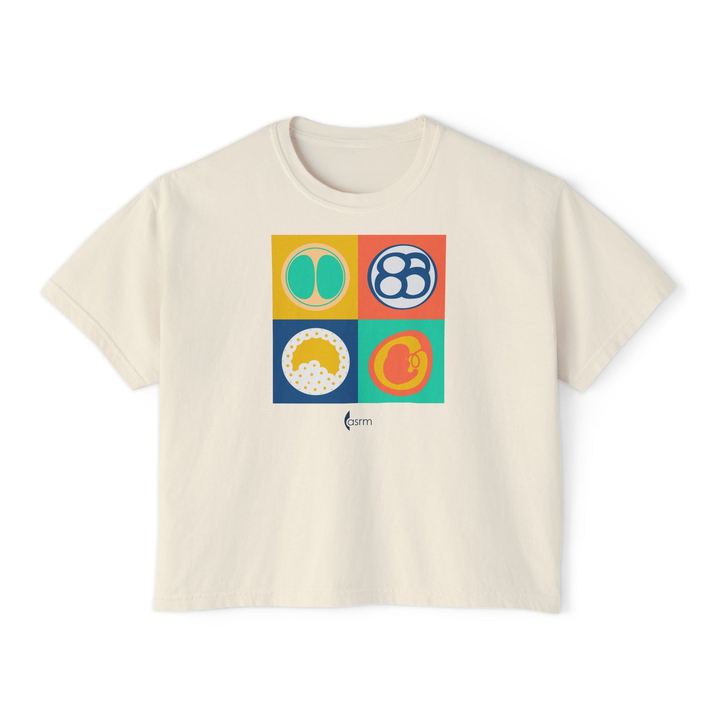 "Colorful Beginnings" Women's Boxy Tee