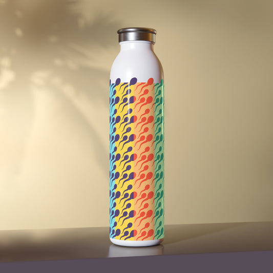 Vibrant Swimmers Water Bottle Hero