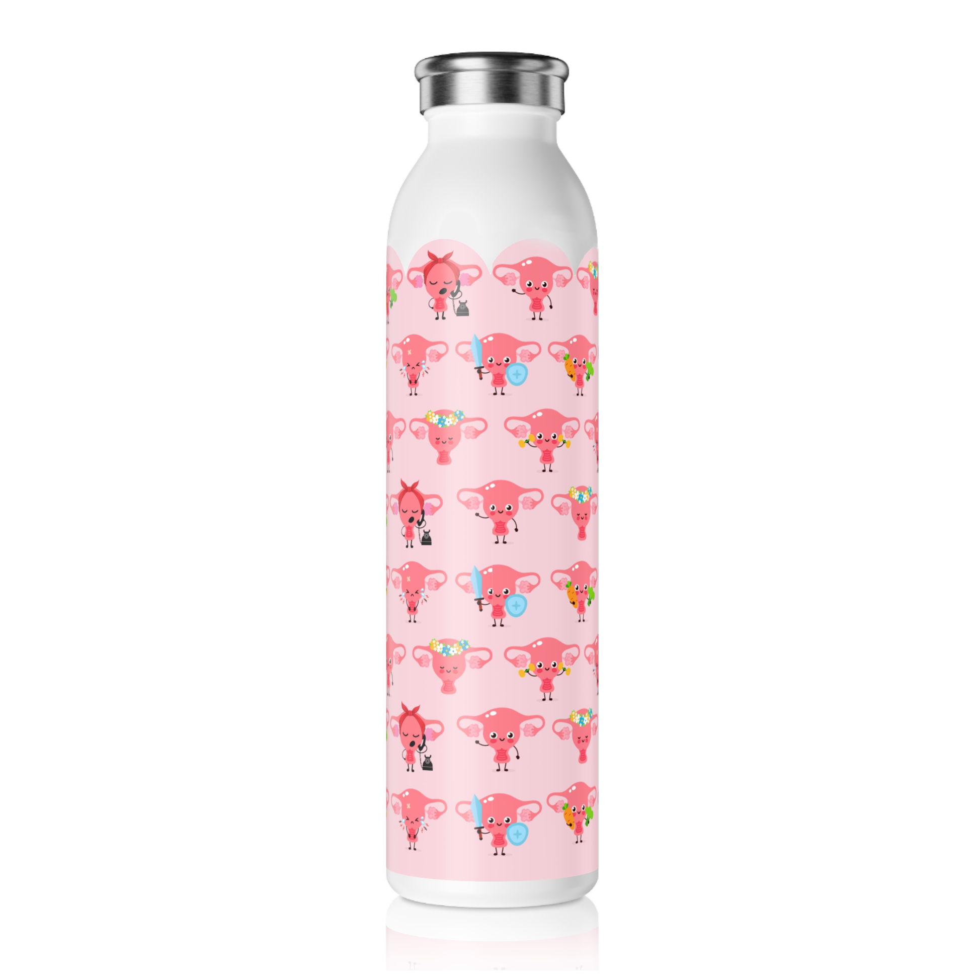 Cutie Cuterus Stainless Steel Water Bottle
