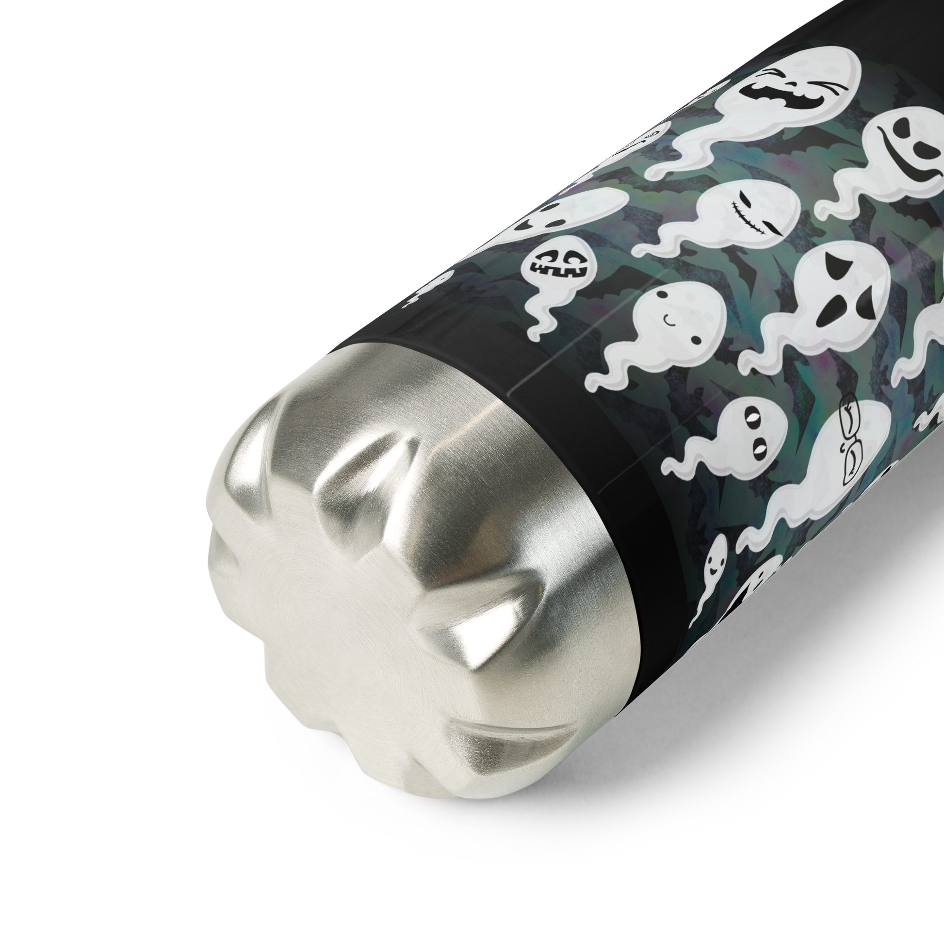 Sperm Spirits Stainless Steel Water Bottle Closeup