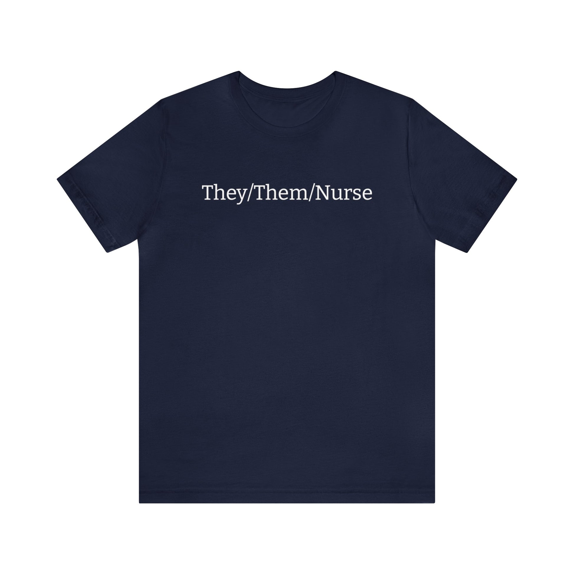 They/Them/Nurse in Navy