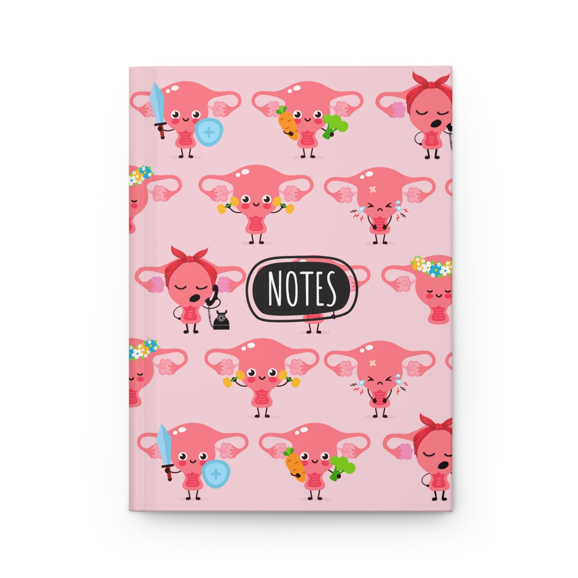 Cutie Cuterus Hardcover Notebook Front