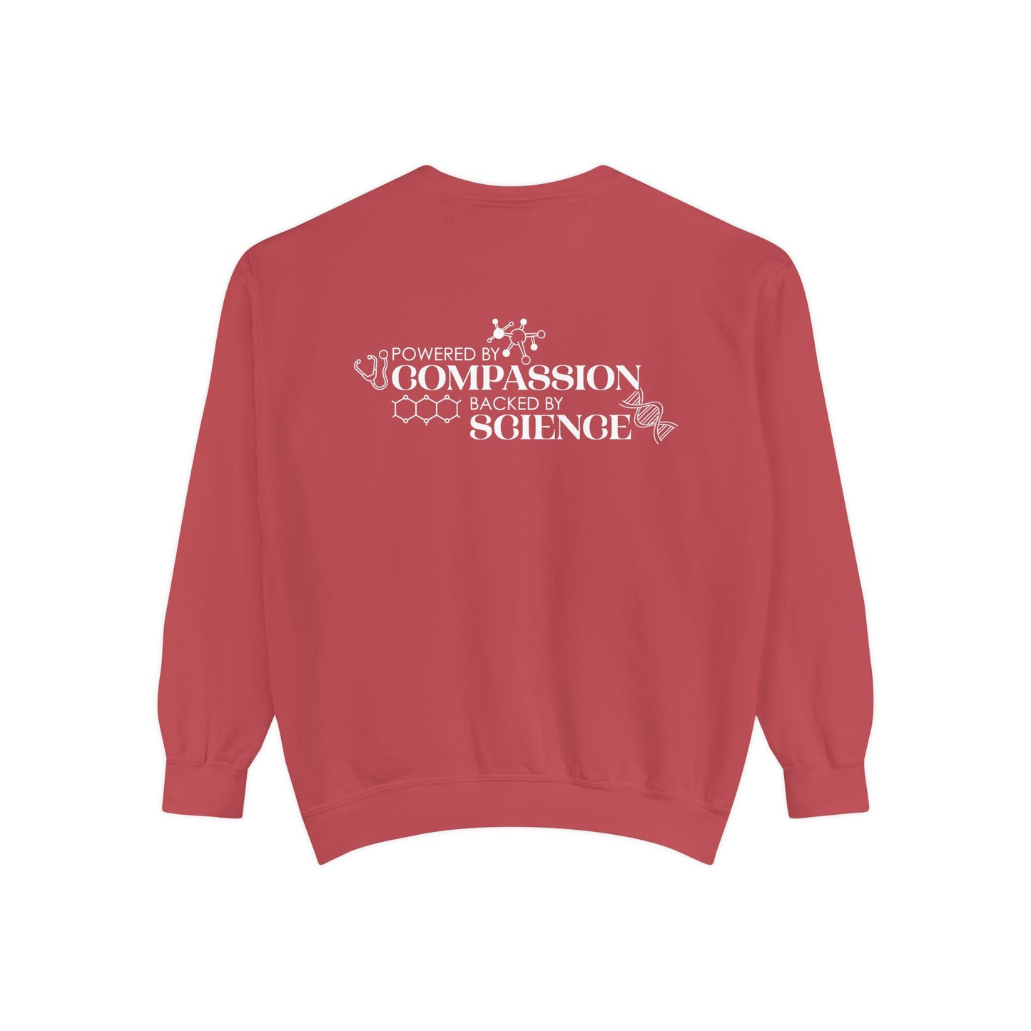 NPG “Powered by Compassion, Backed by Science” Sweatshirt