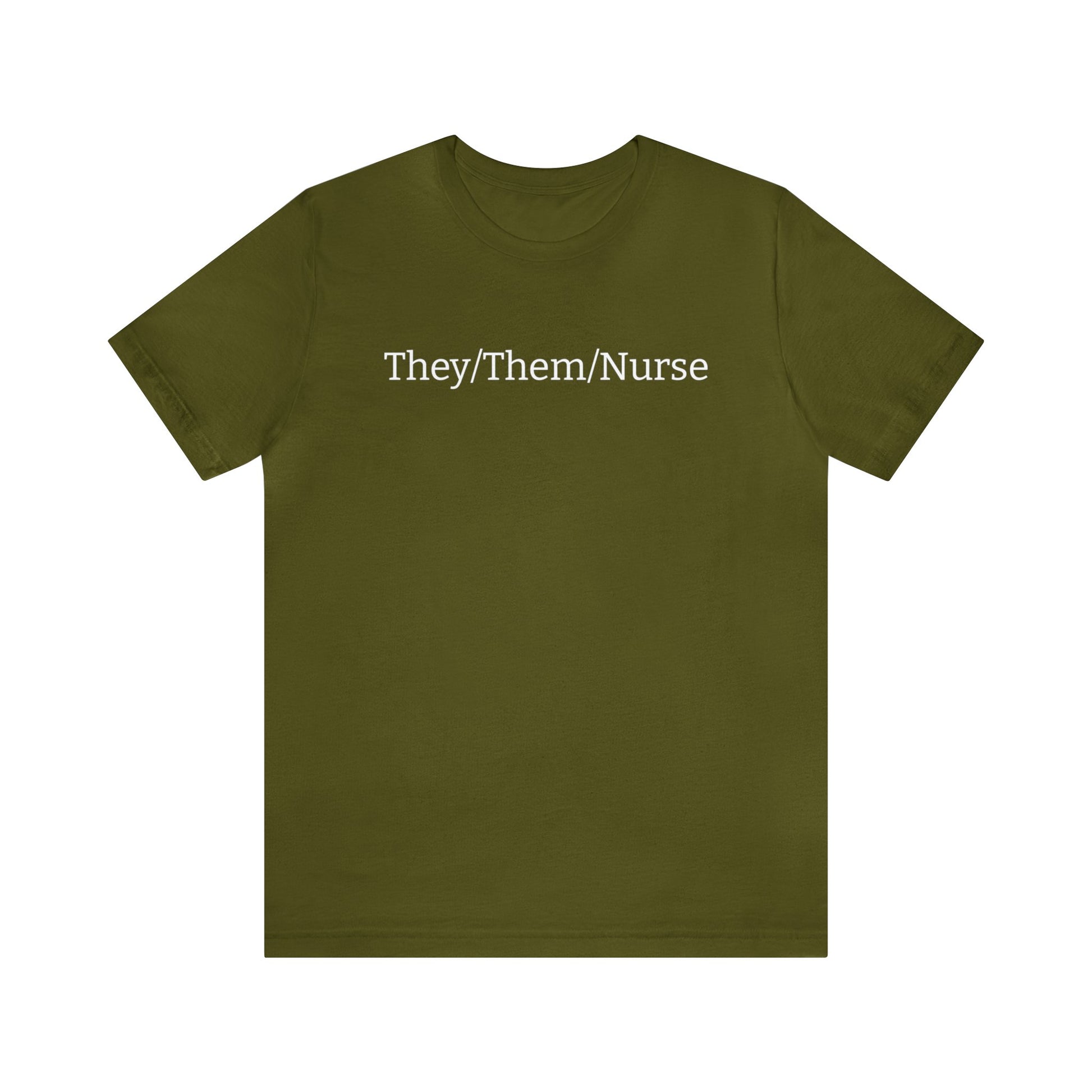 They/Them/Nurse hero image in Olive