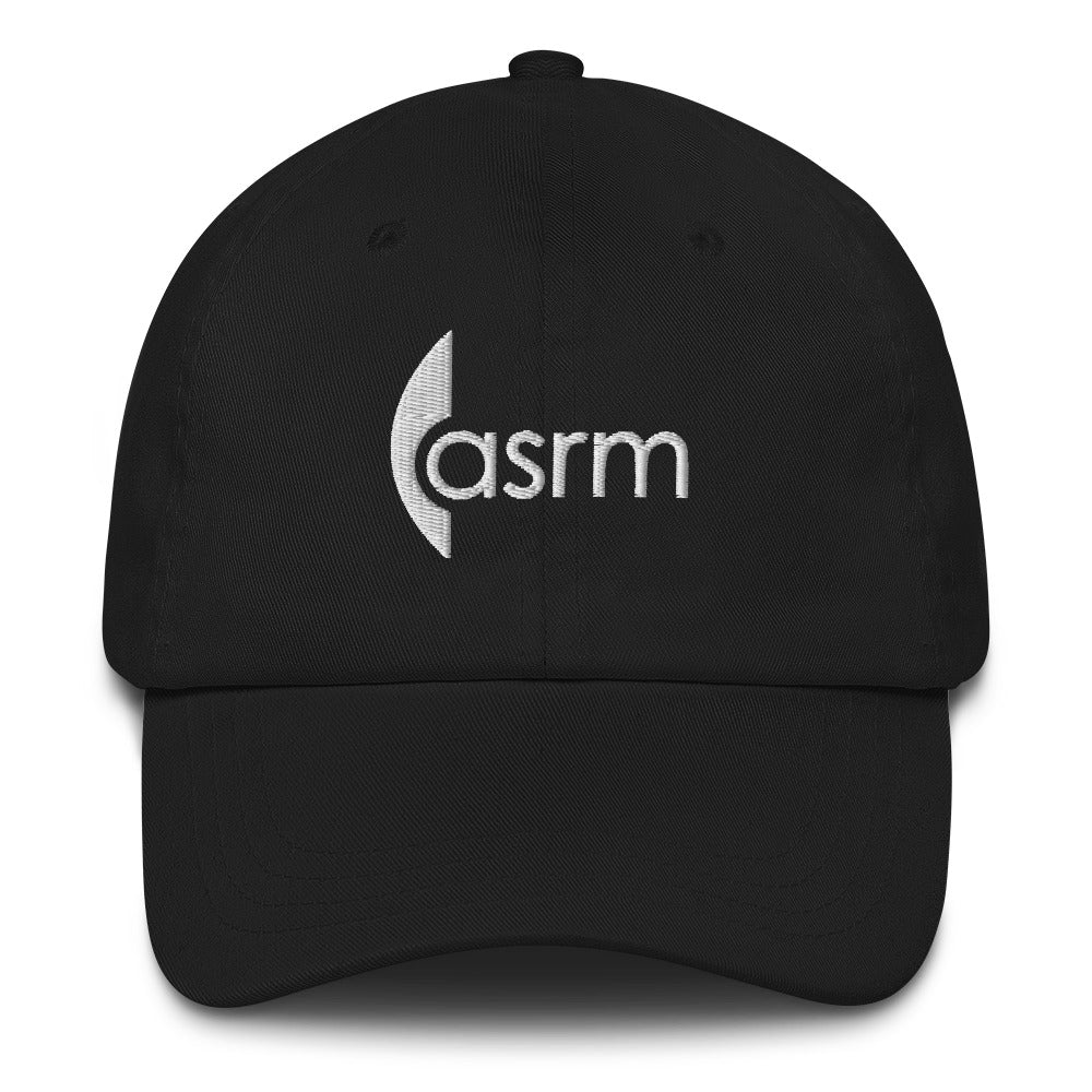 ASRM Logo Embroidered Hat  in Black
